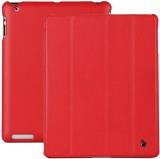 Jisoncase Classic Smart Case for iPad 2/3/4 Red -  1
